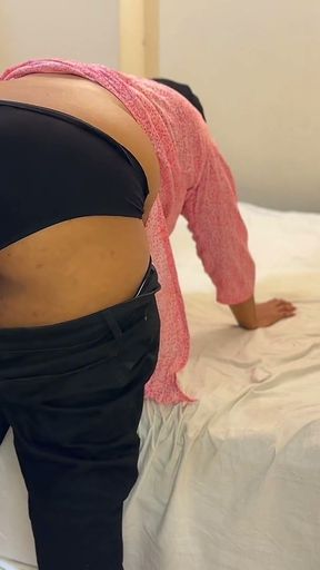 Egyptian ethnicity Sexy Friend's MILF Mom want Sex With son's friend in Hotel room in midnight   Clip 1