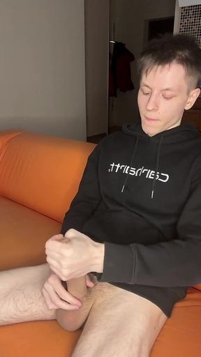 Shower Solo Has 18yo Moaning While Milking Dry