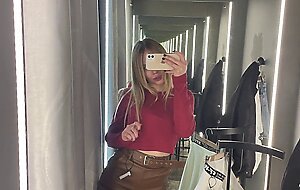 Didn't Buy Anything But Fucked In The Fitting Room.