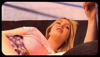 Sultry Blonde's Steamy Solo Session