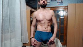 Sexy Tease in Underwear
