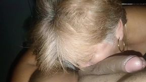 mature babe swallows cock&#x1F32D; whole &mdash;  milking man's climax&#x1F680;