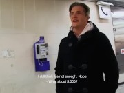 CZECH HUNTER 399 -  Dude Roams The Metro & Finds Hot Blonde Hunk To Pound