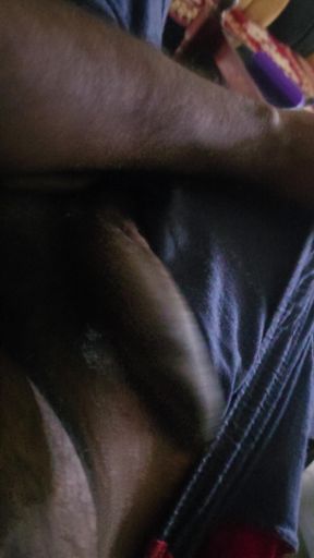 Dick in Living Room