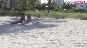 Holiday Blowjob Party with Big Nips and Tickle Play