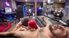 First Time Anal with My Step Stepbrother for Me and It Was Hard Because My Ass Was Virgin