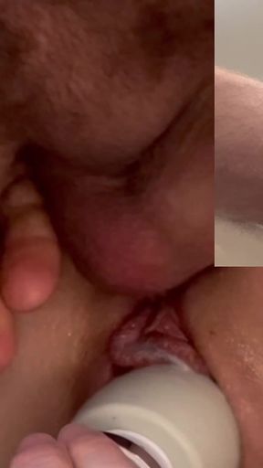 Anal Destroyed by 9 Inch Big Dick. Jerking off