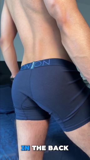 Oil, Boxer and Big Cum