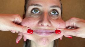 Cheek Stretch Hurt Tears & Screams *** POV
