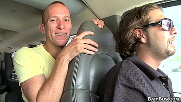 BAITBUS - British Bloke Phillip Randy Buries His Willy In Steven Ponce's Latin Anus