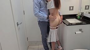 Sex with 18 year old girl in toilet at party