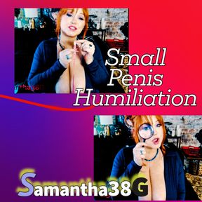 Big Titty Tease & Small Penis Humiliation with Milf Samantha38g