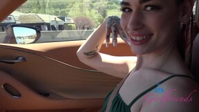 BTS on a date with amateur hot girl Delilah Day rubbing meat & playing before heading home