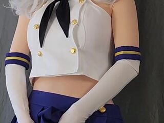 Kigurumi Kashima in shimakaze uniform