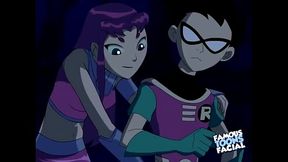 robin fuck starfire