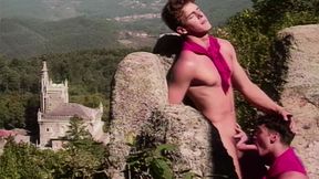 Sebastian Bonnet & Jiri Lubov Suck & Fuck Outdoors - Falcon Studios