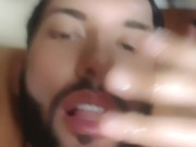 100 CUMSHOTS AND 30 KG PEE  SWALLOW  DRINKING BY HOT MUSCLE MAN WITH BIG 15 INCH BLACK COCK WET ASS