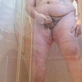 Piss and cum in the shower