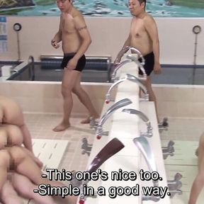 JAV time stop naked pyramid of women in bathhouse Subtitles