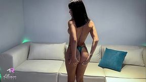 POV: My cuckold neighbor wants me to ride his cock while his wife is not home - Athenea Rose