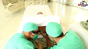 Skinny MILF Takes Hardcore Anal Creampie Threesome MMF Pleasure