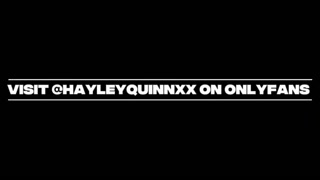 Goth Slut Hayley Quinn Struggles To Takes Huge BBC