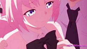 ”Sweet Kouhai Confesses & Gets Creampied Rough by Classmate in Club Fantasy”