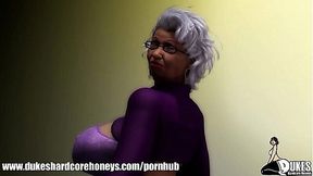 Ebony MILF Neighbor Gets Pounded Hard