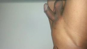 Penis erection - Flaccid to fully erected big cock