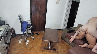 meu enteado estava jogando video e mostrei pra ele que sexo é melhor