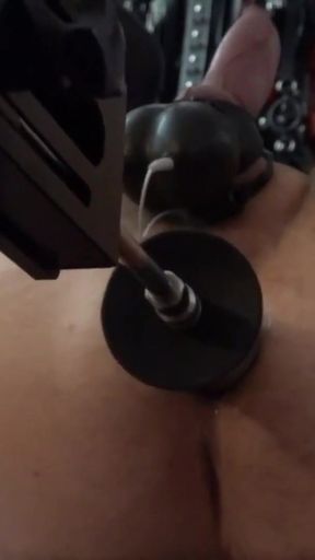 Male slave endures paddled ass and shocked balls in The Dungeon of Lady Diva Cane   Clip 1