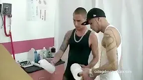 Latino Janitors Jerk-off