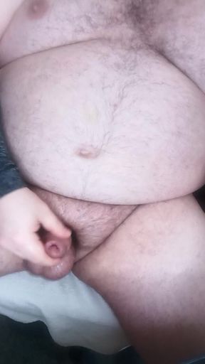 Dat Stepdaddy Shows Pumped Penis and Gets Ruined Orgasm