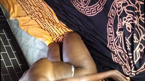Hot Ebony Girl Rides Brison BBC After Taking a Cold Shower