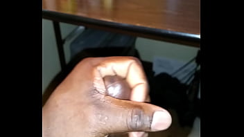 Stroking my hard dick for you