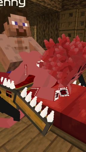 The Jenny Mod Minecraft A little present for you, A MIMIC and she is sexy and ready to fuck   Clip 3