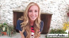 Samantha's BJ Leads To A Creampie
