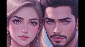 Cute Romantic Couple having Fun