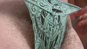 Paulette Finishes up Her Laundry and Does a Sexy Strip