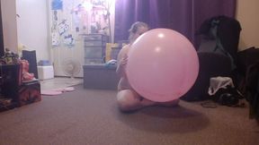 36inch Pink Balloon - Ride To Pop