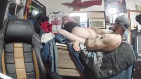 Girlfriend Zenuh Athena gets mounted and pounded