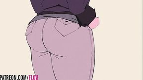 Sentando num consolo