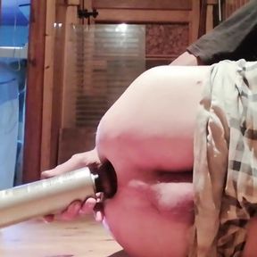 Anal cumshot
