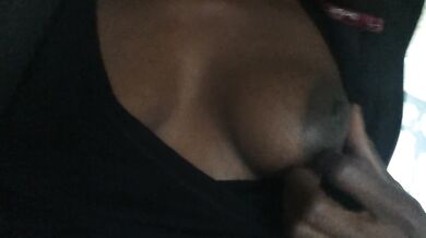Her perfect nipples ruined my brain watching her public solo