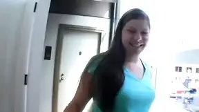 90's preggo girl next door gets nasty