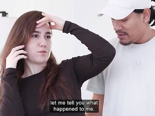 I HUNG UP on Amparo TO CUM