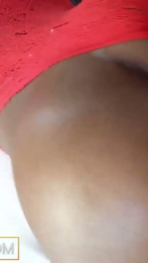 African Casting - Beautiful Black Babe Valentine's Day Audition   Clip 2