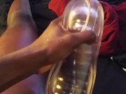 BBC Fast Stroking With Stroker