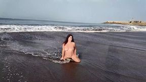 stepmom asks her stepson to have a nude beach photosession. dick in mouth.. stepmom is shocked