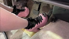 Pink boots